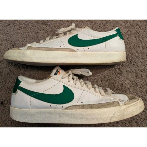 Nike Blazer 77 Low White / Pine Green DA6364-115 Men's 14 - Picture 1 of 5